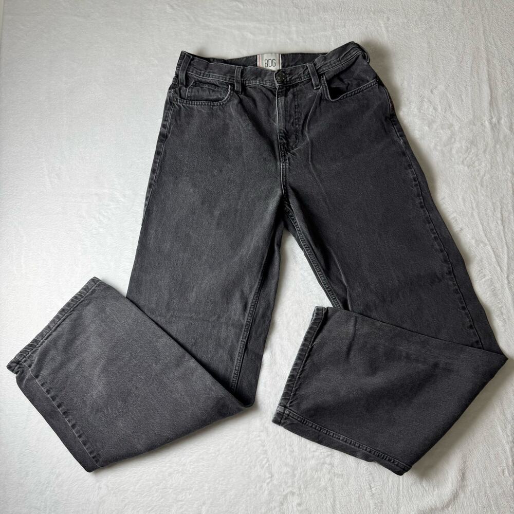 BDG Men’s Skate Fit Jeans Gray Black Wash Size 31x32 Straight straight Cotton